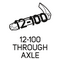 THROUGH AXLE 12-100