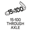 THROUGH AXLE 15-100